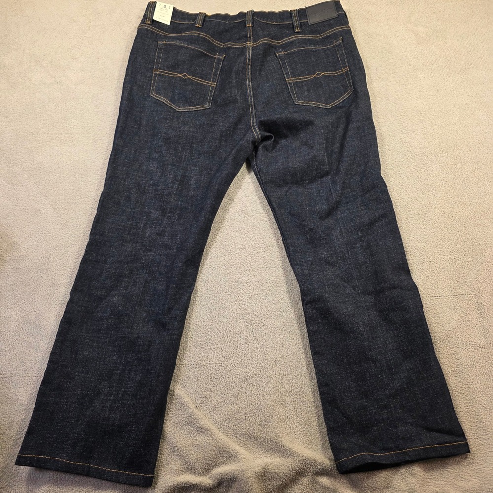 Lucky Brand Jeans Men 40x34 (Fits 40x28) Dark Wash 181 Relaxed Straight Workwear - Picture 12 of 12
